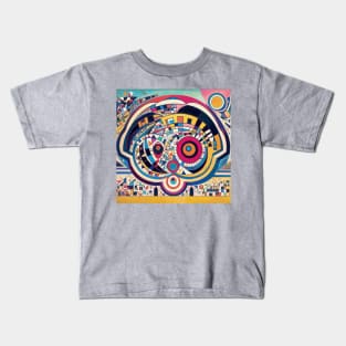 Cute Puppy Kandinsky Kids T-Shirt